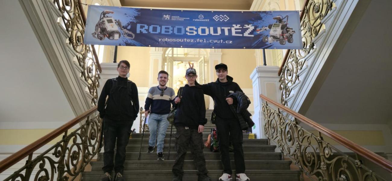 Robosoutěž 2026 na ČVUT v Praze