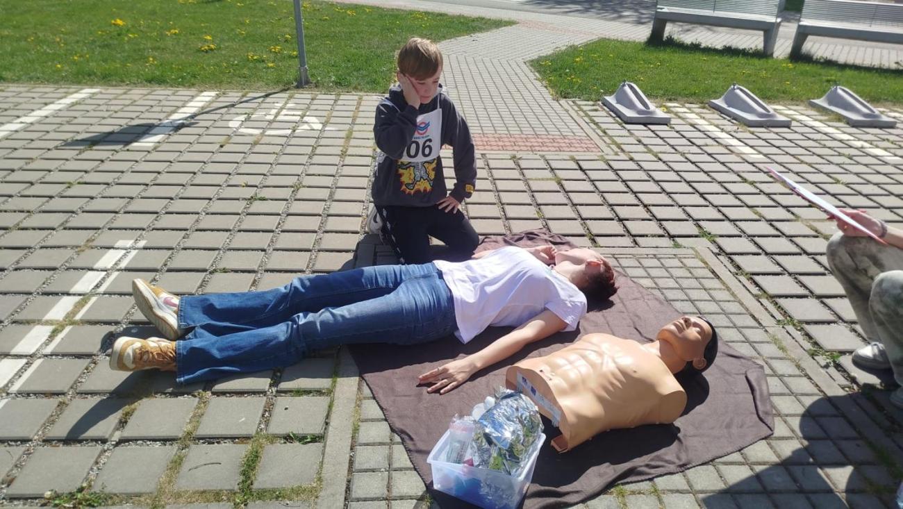 Okresní kolo dopravní soutěž mladých cyklistů - BESIP