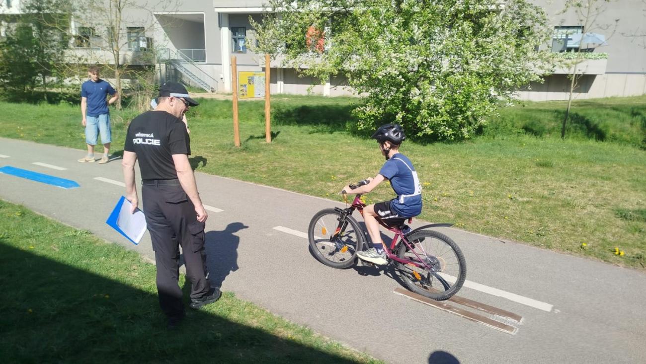 Okresní kolo dopravní soutěž mladých cyklistů - BESIP