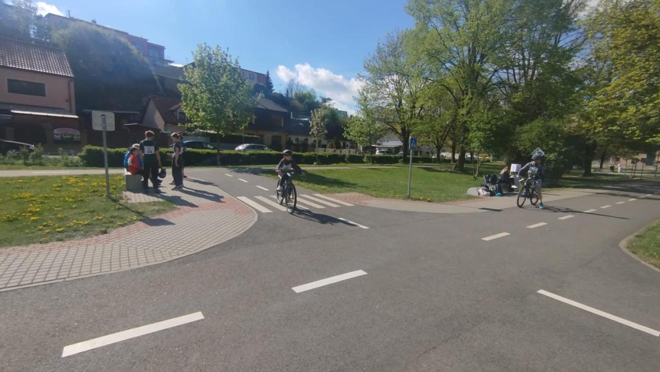 Okresní kolo dopravní soutěž mladých cyklistů - BESIP
