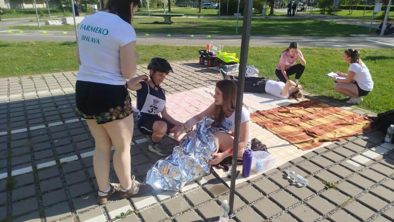 Okresní kolo dopravní soutěž mladých cyklistů - BESIP