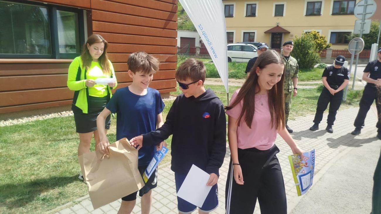 Okresní kolo dopravní soutěž mladých cyklistů - BESIP