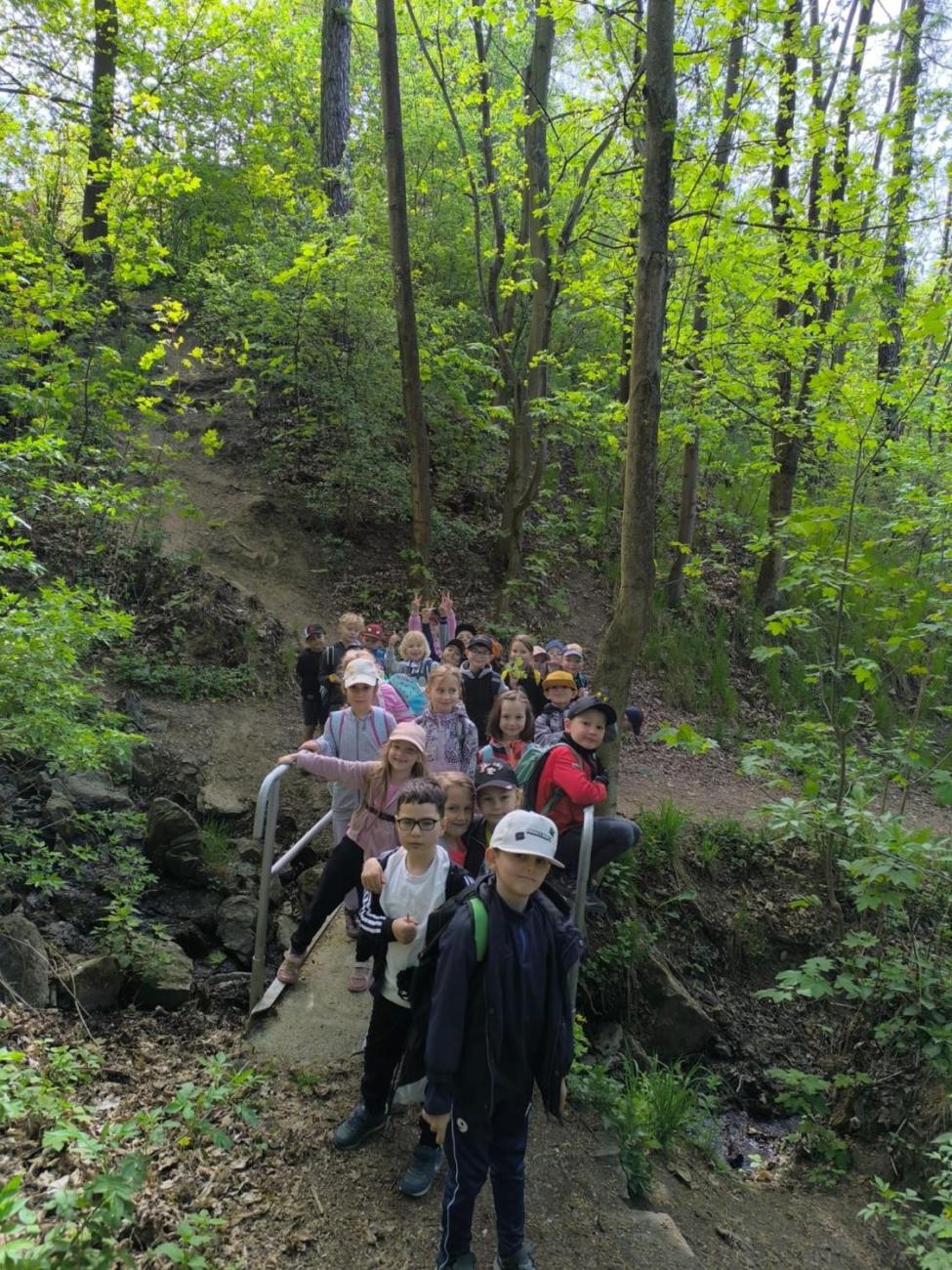Jarní turistický den - Stará plovárna  1.A