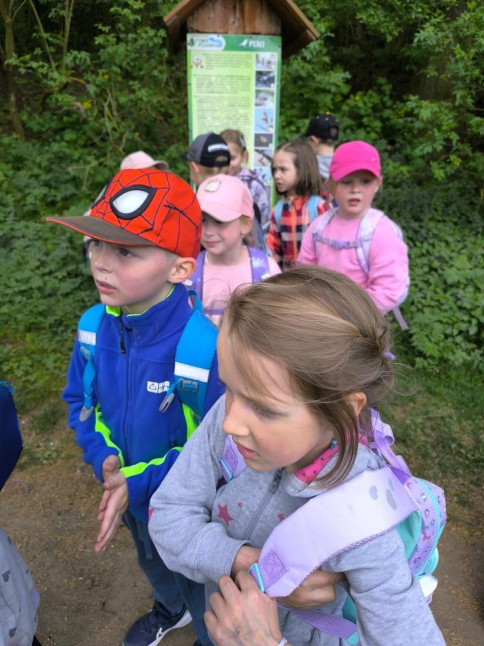 Jarní turistický den - Stará plovárna  1.A