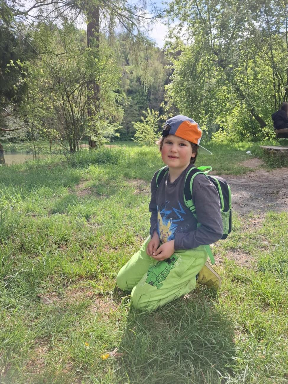 Jarní turistický den - Stará plovárna  1.A