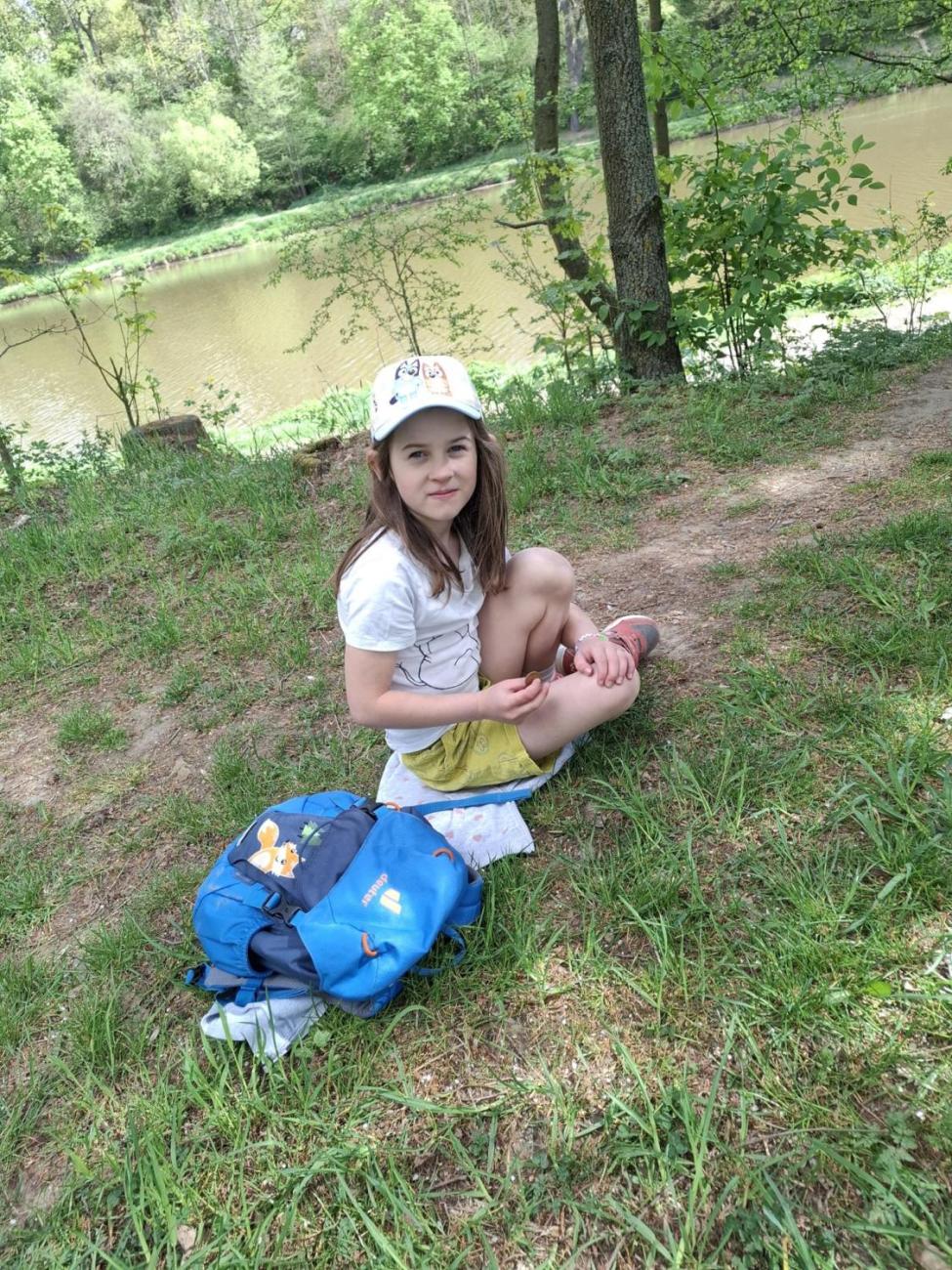 Jarní turistický den - Stará plovárna  1.A