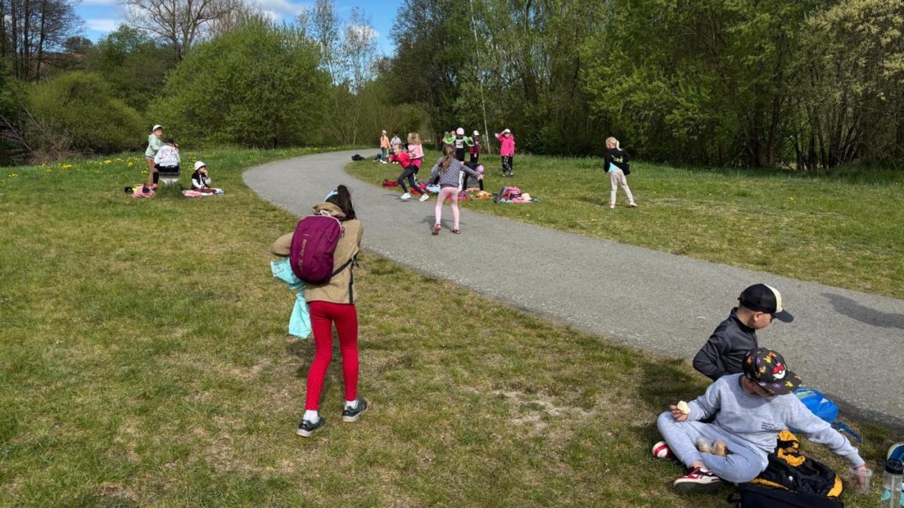Jarní turistický den 2.B