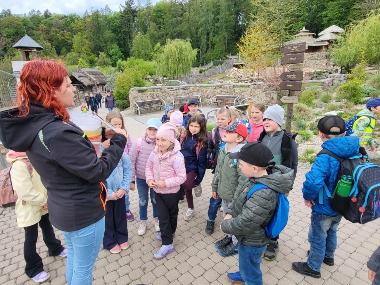 ZOO Jihlava - Zvířecí kuchařka 1.B