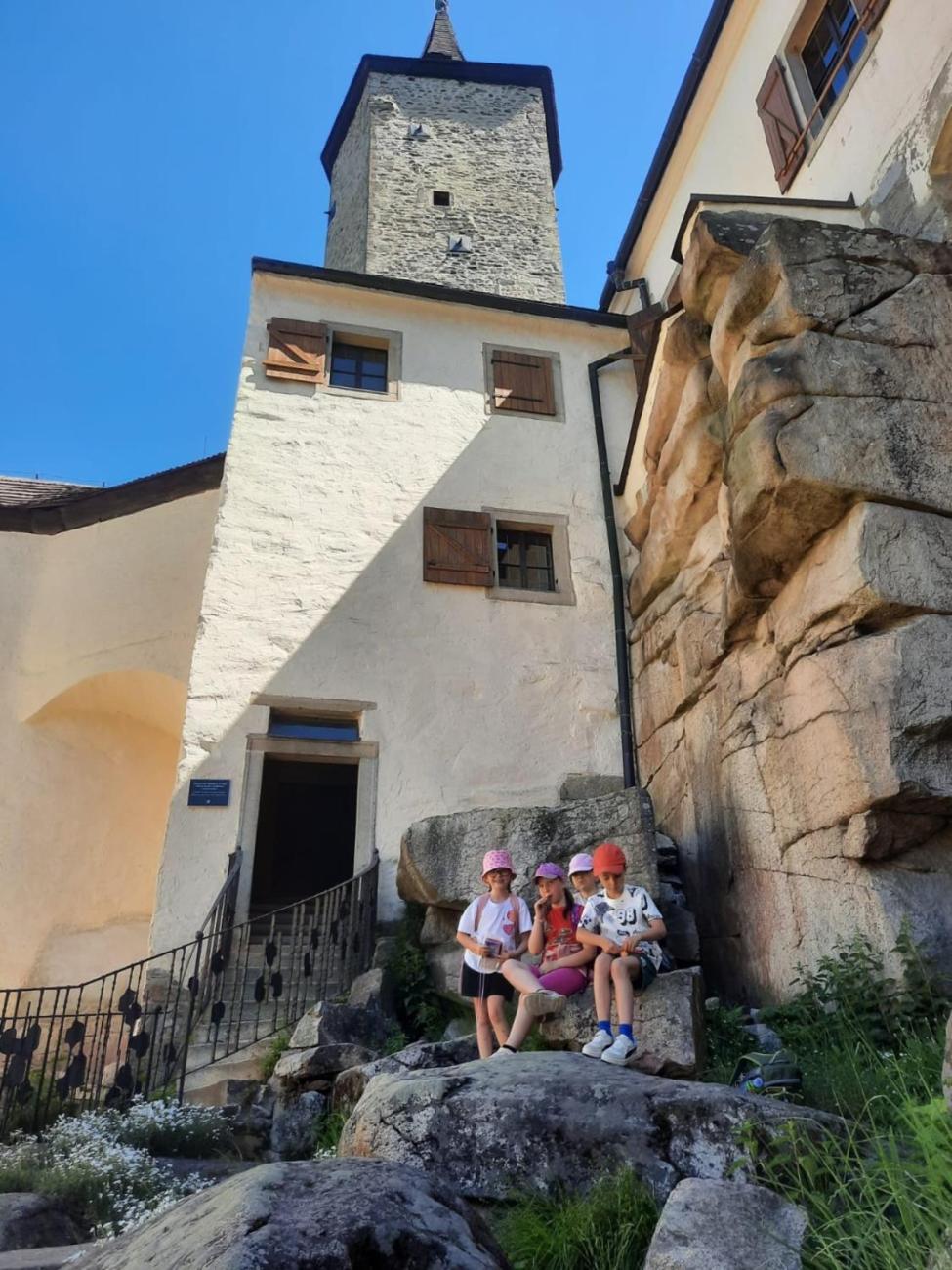 Výlet 2. C na hrad Roštejn