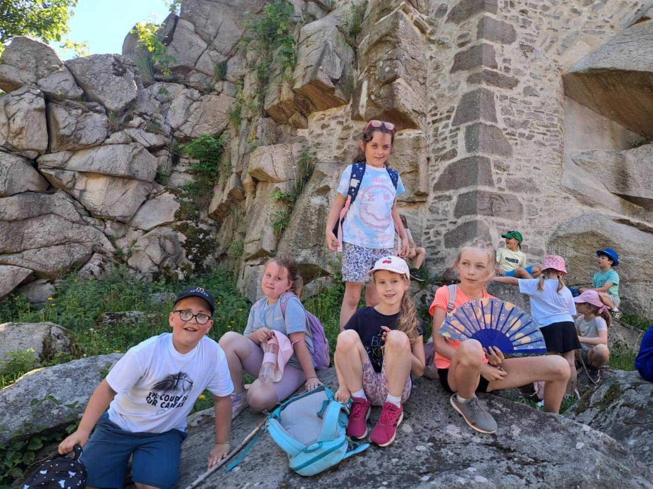 Výlet 2. C na hrad Roštejn