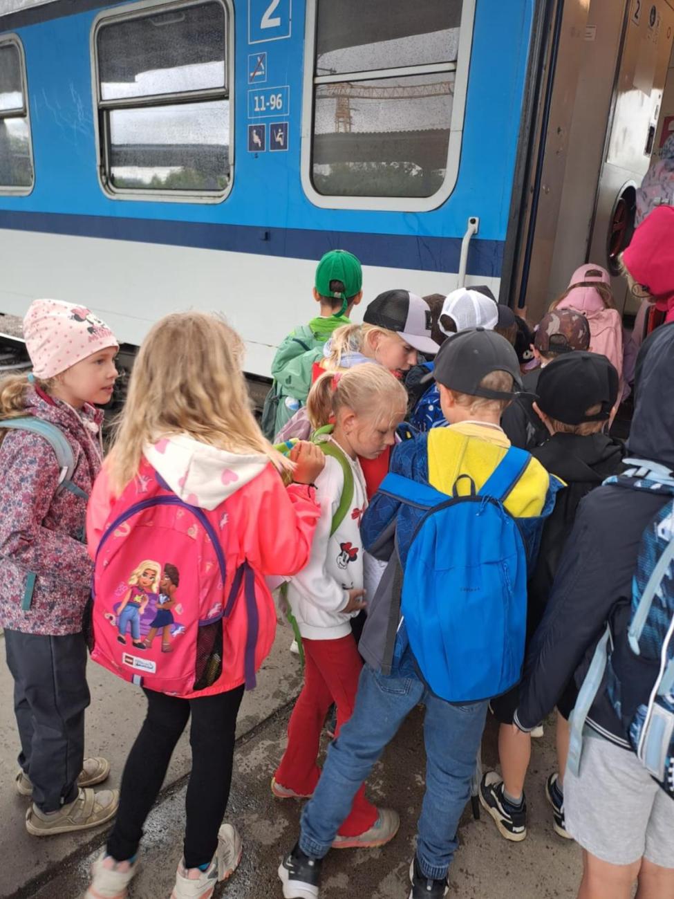 2. C – Různou dopravou celou Jihlavou
