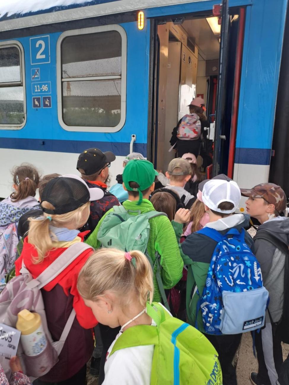 2. C – Různou dopravou celou Jihlavou