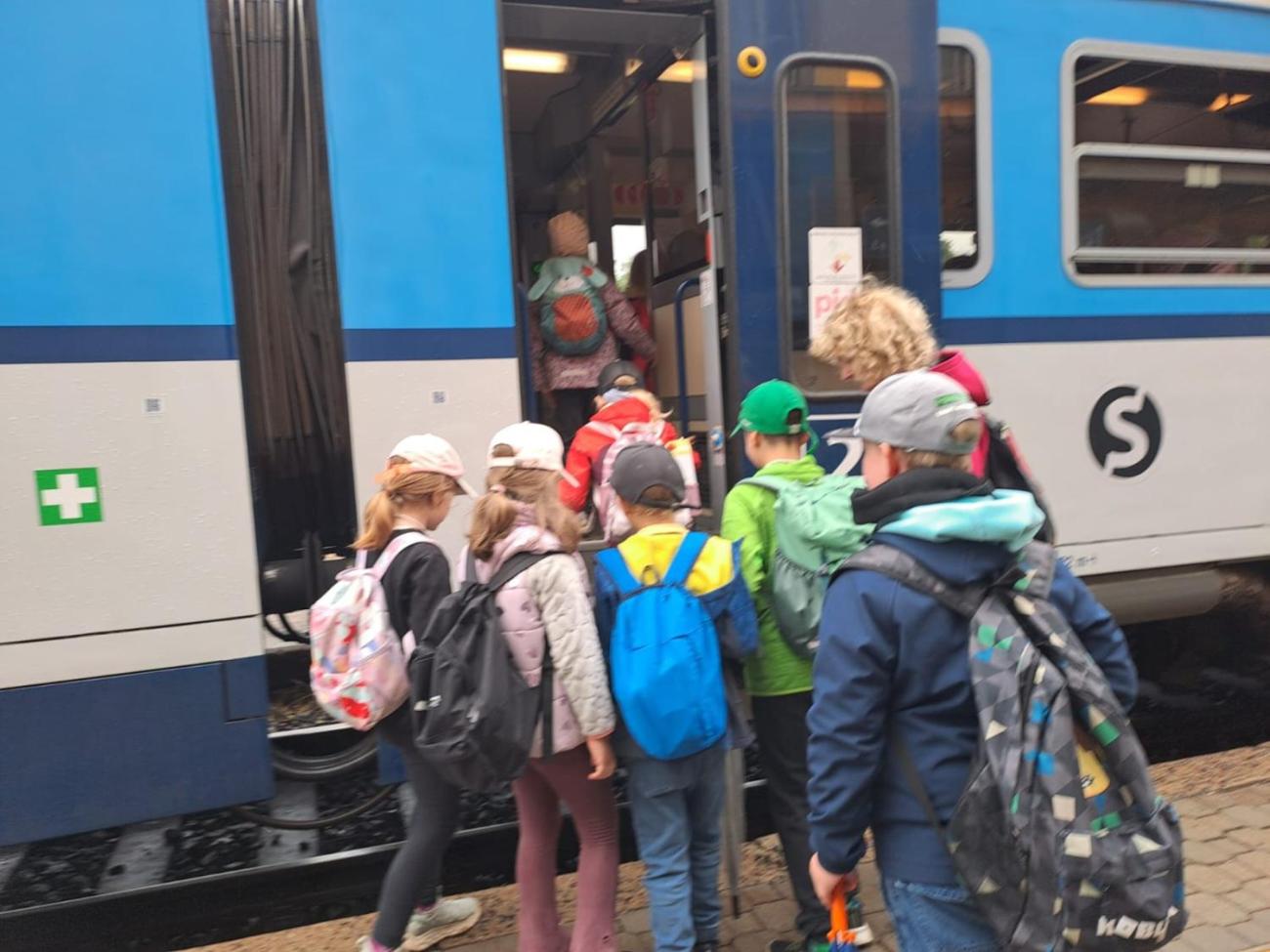 2. C – Různou dopravou celou Jihlavou