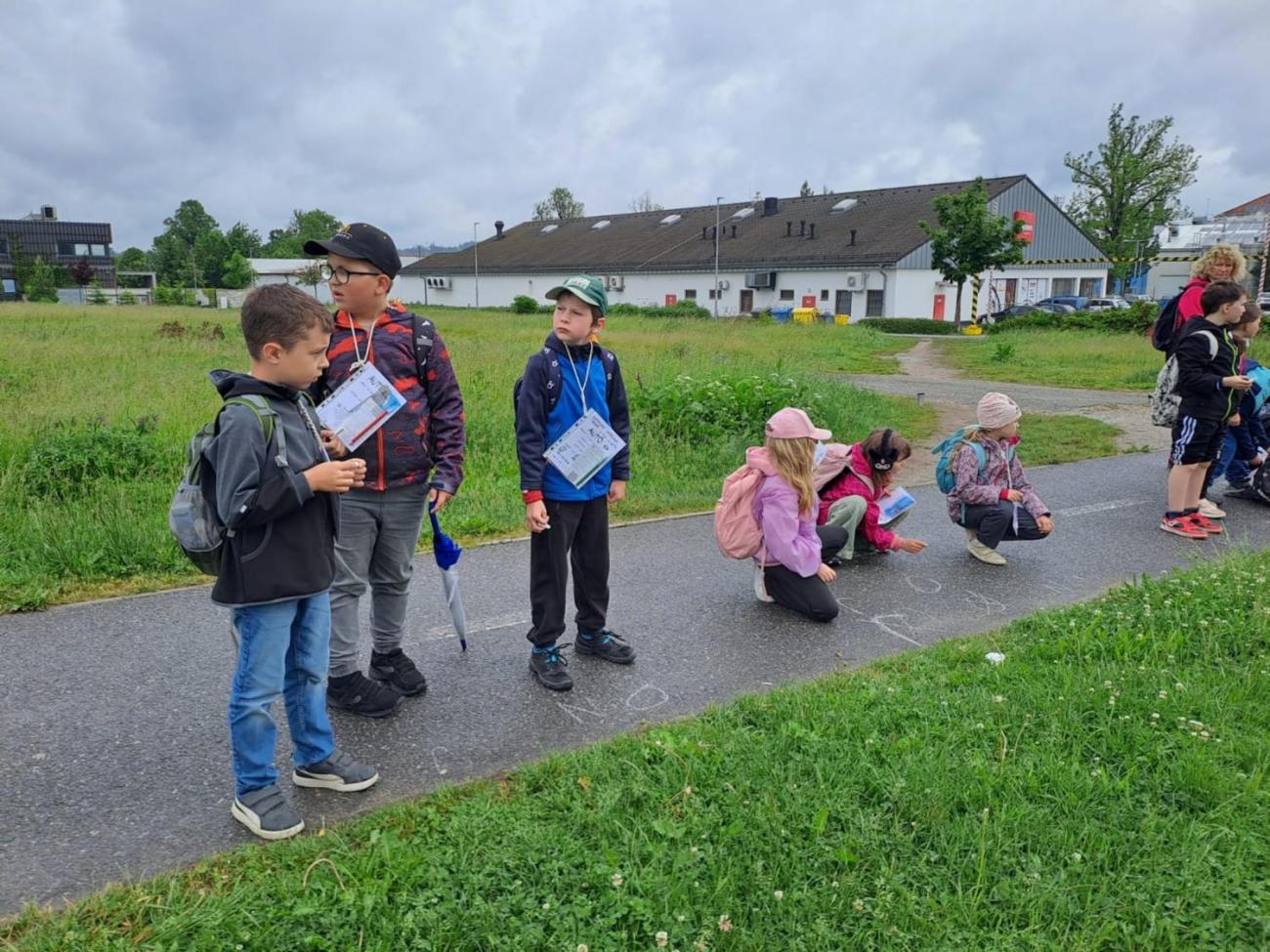 2. C – Různou dopravou celou Jihlavou