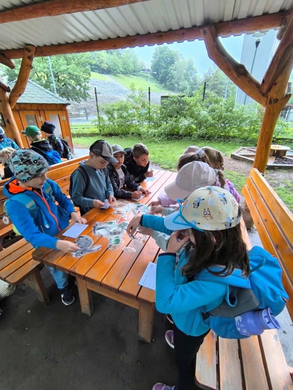 Návštěva Zoo Jihlava – program „Když jsem já sloužil“  1.A