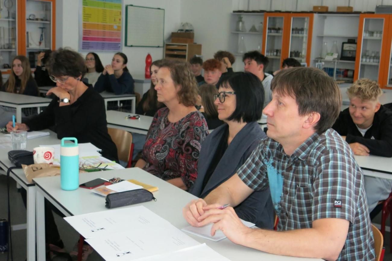 Deváťáci představili své seminární práce