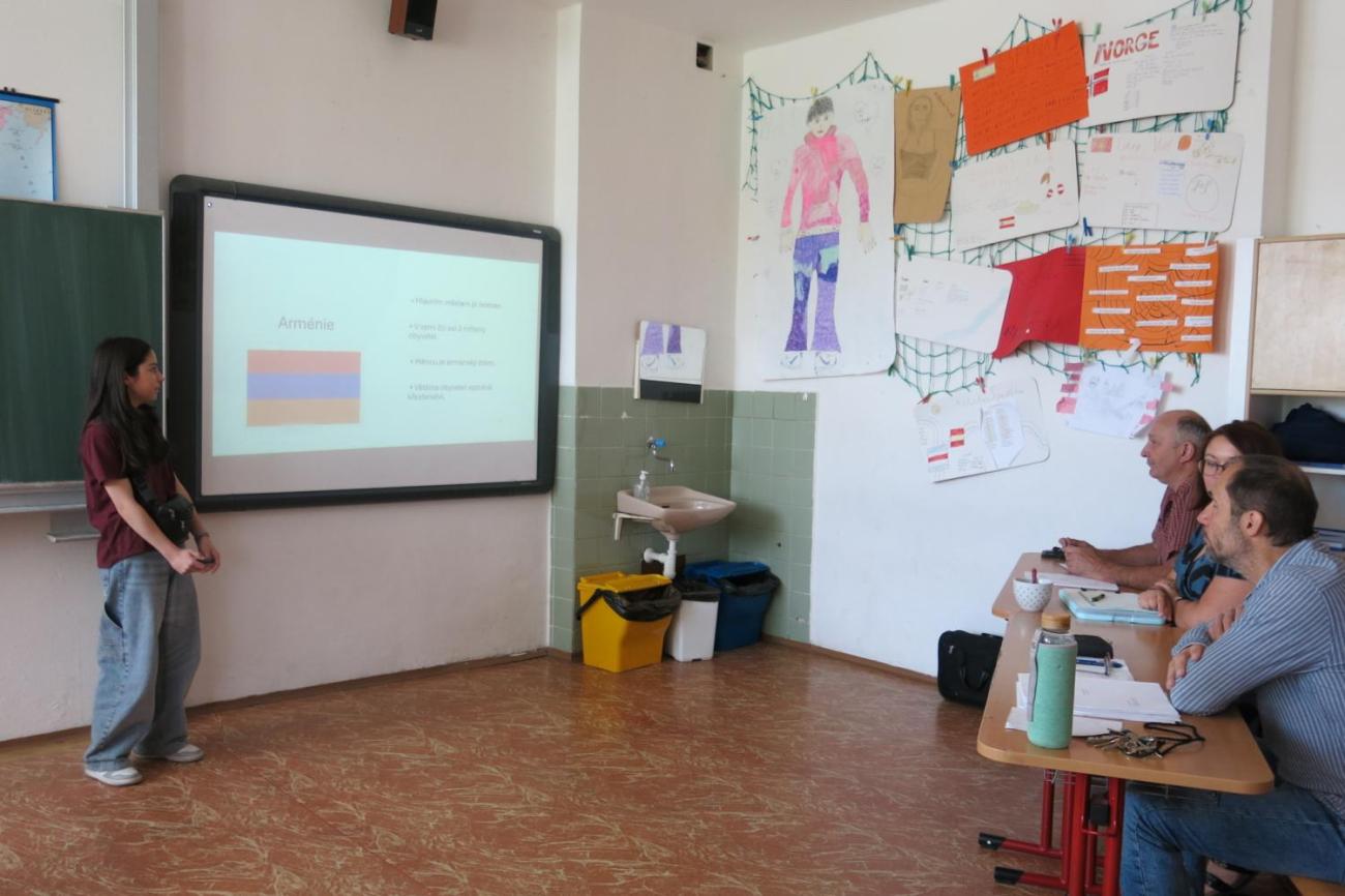 Deváťáci představili své seminární práce