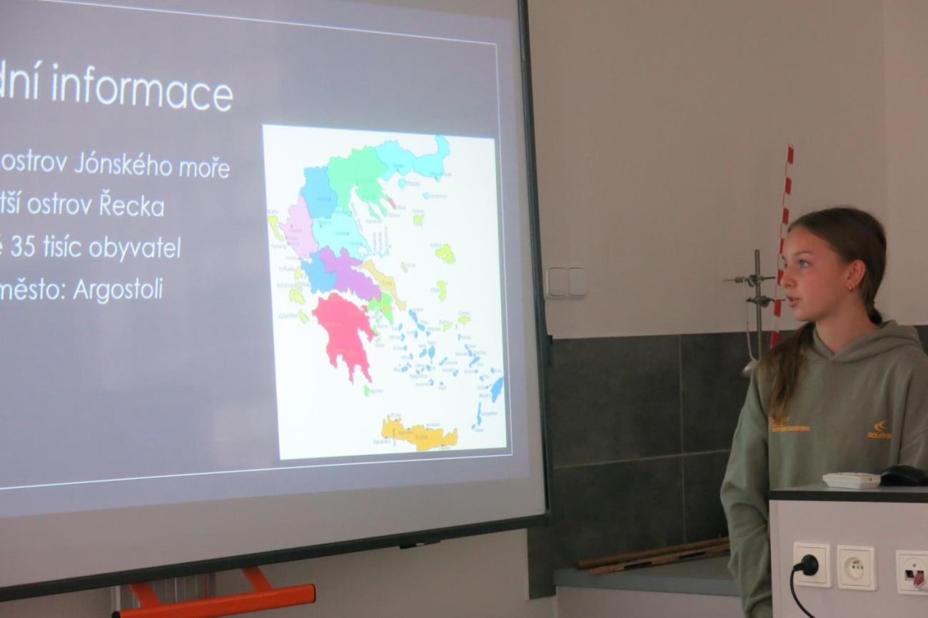Deváťáci představili své seminární práce