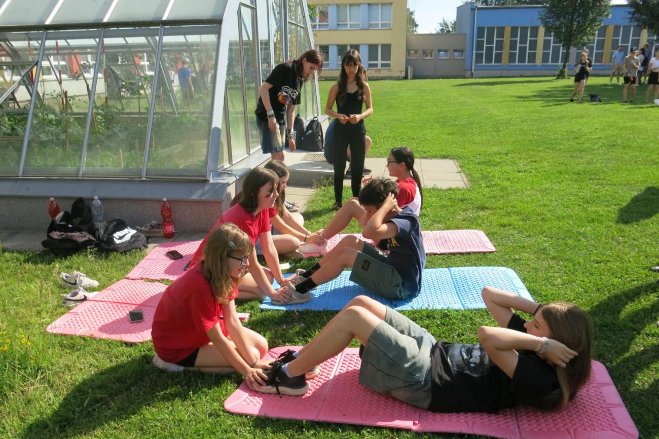 Sportovní den na závěr školního roku