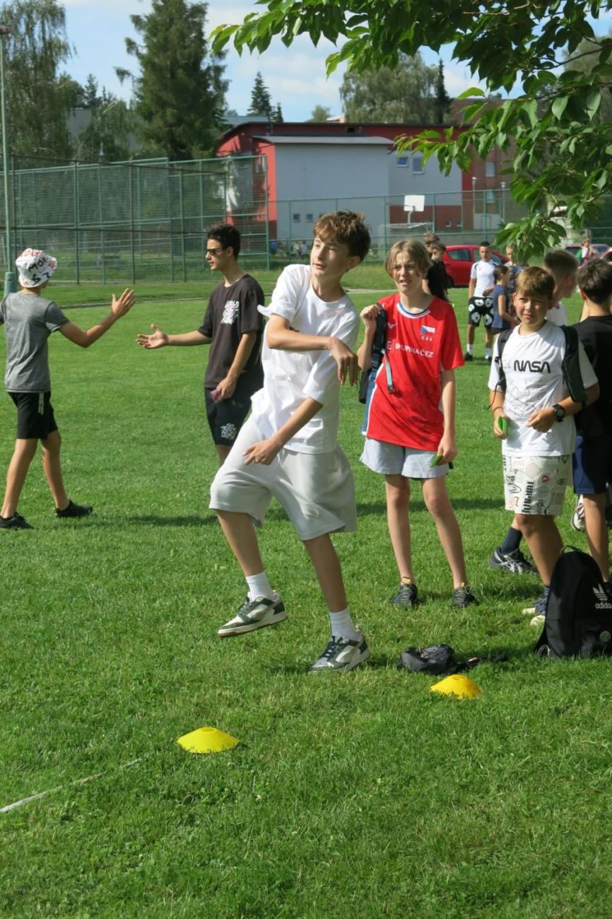 Sportovní den na závěr školního roku