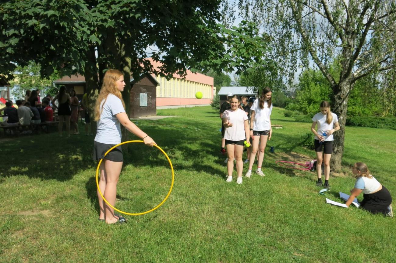 Sportovní den na závěr školního roku