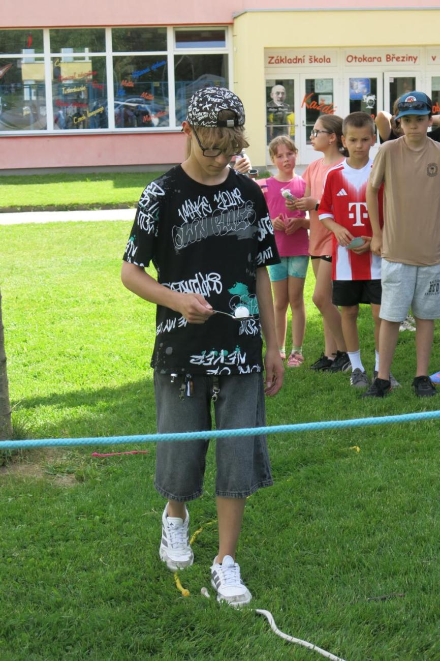 Sportovní den na závěr školního roku