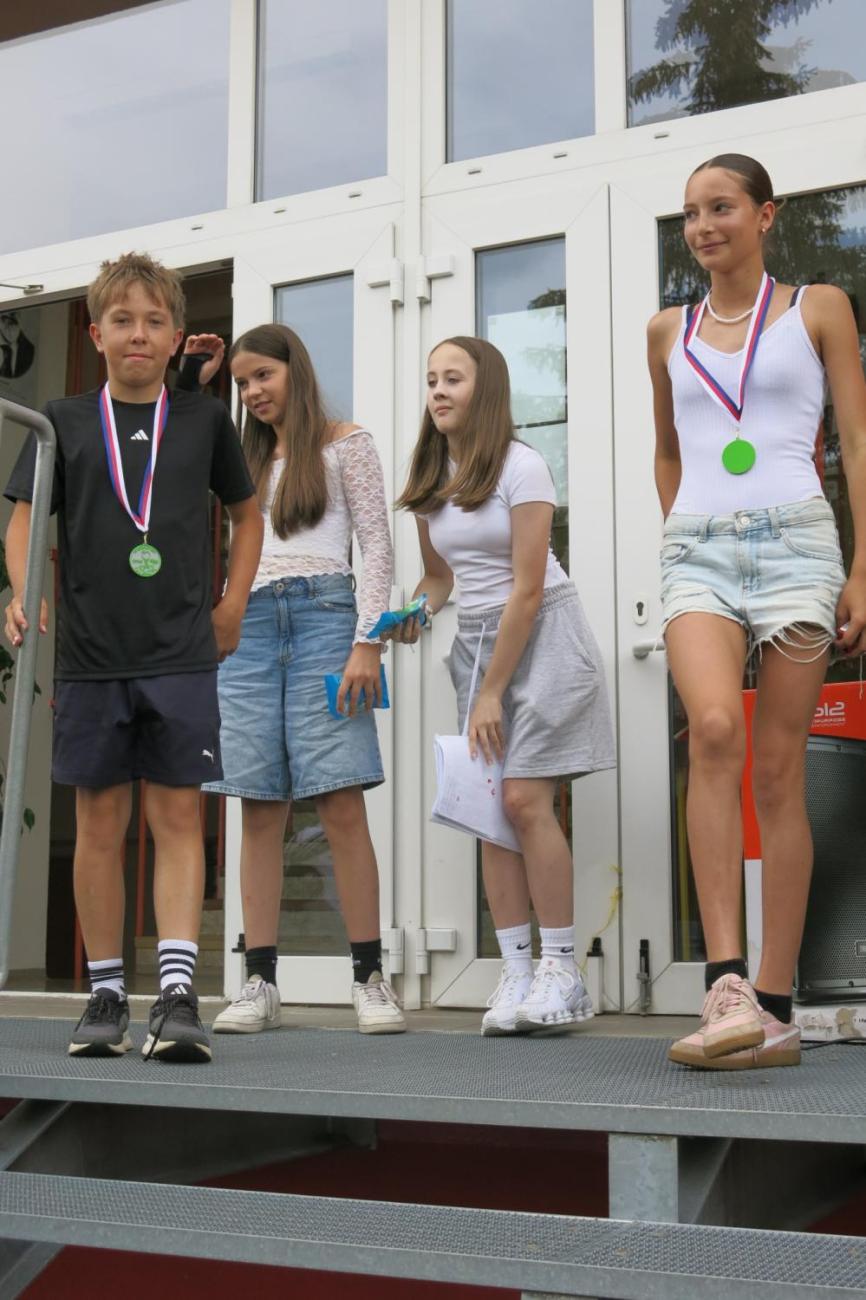 Sportovní den na závěr školního roku