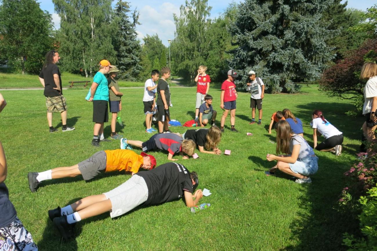 Sportovní den na závěr školního roku