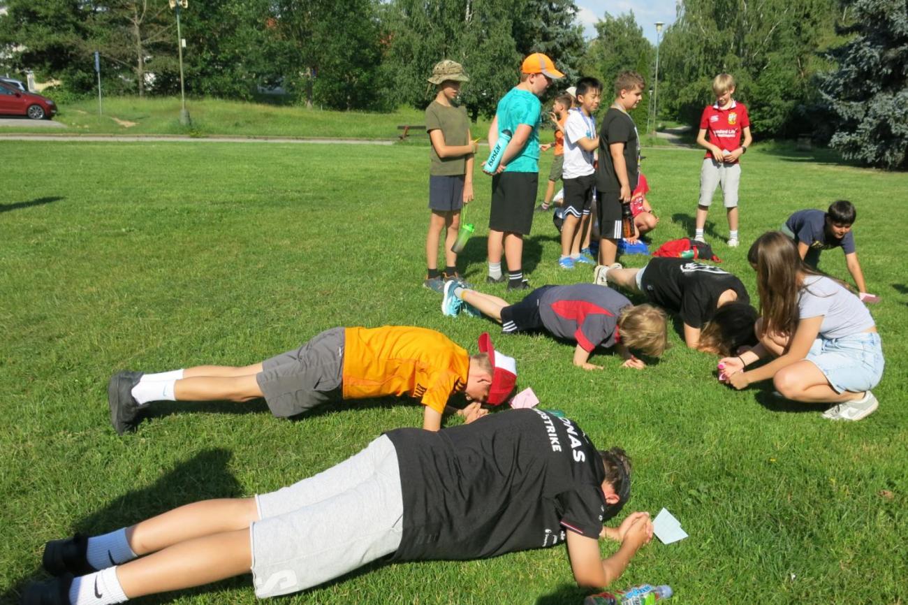 Sportovní den na závěr školního roku