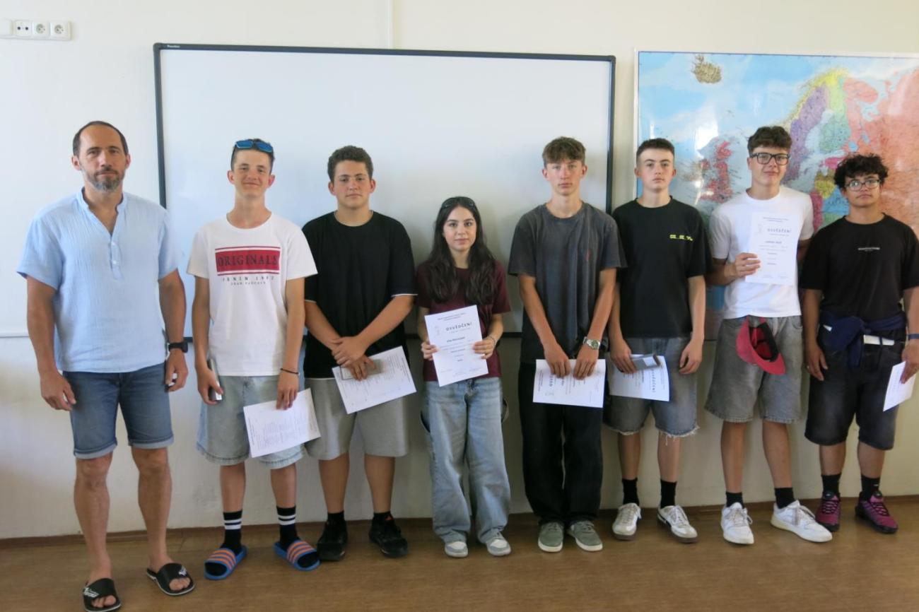 Deváťáci představili své seminární práce