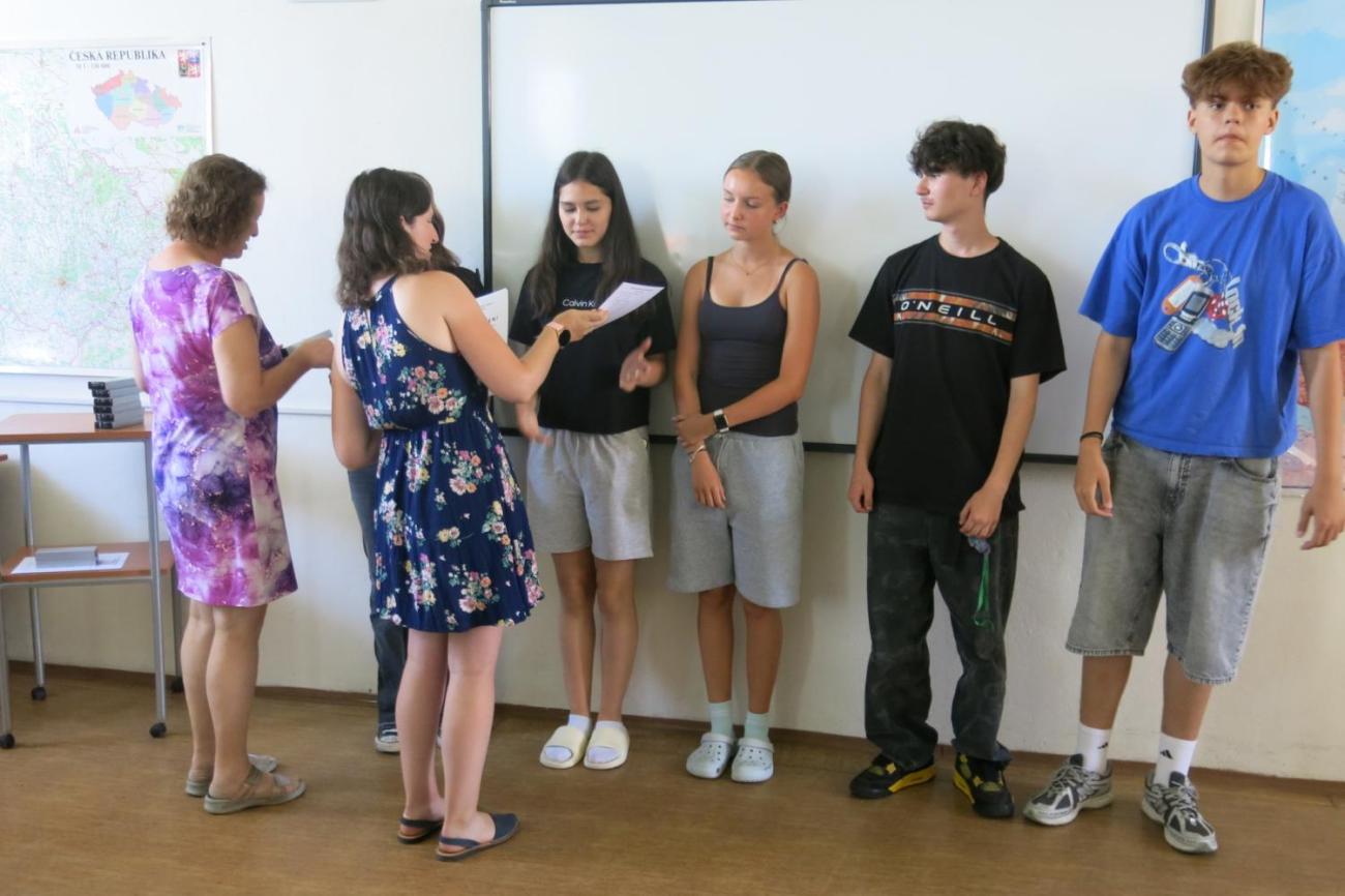 Deváťáci představili své seminární práce