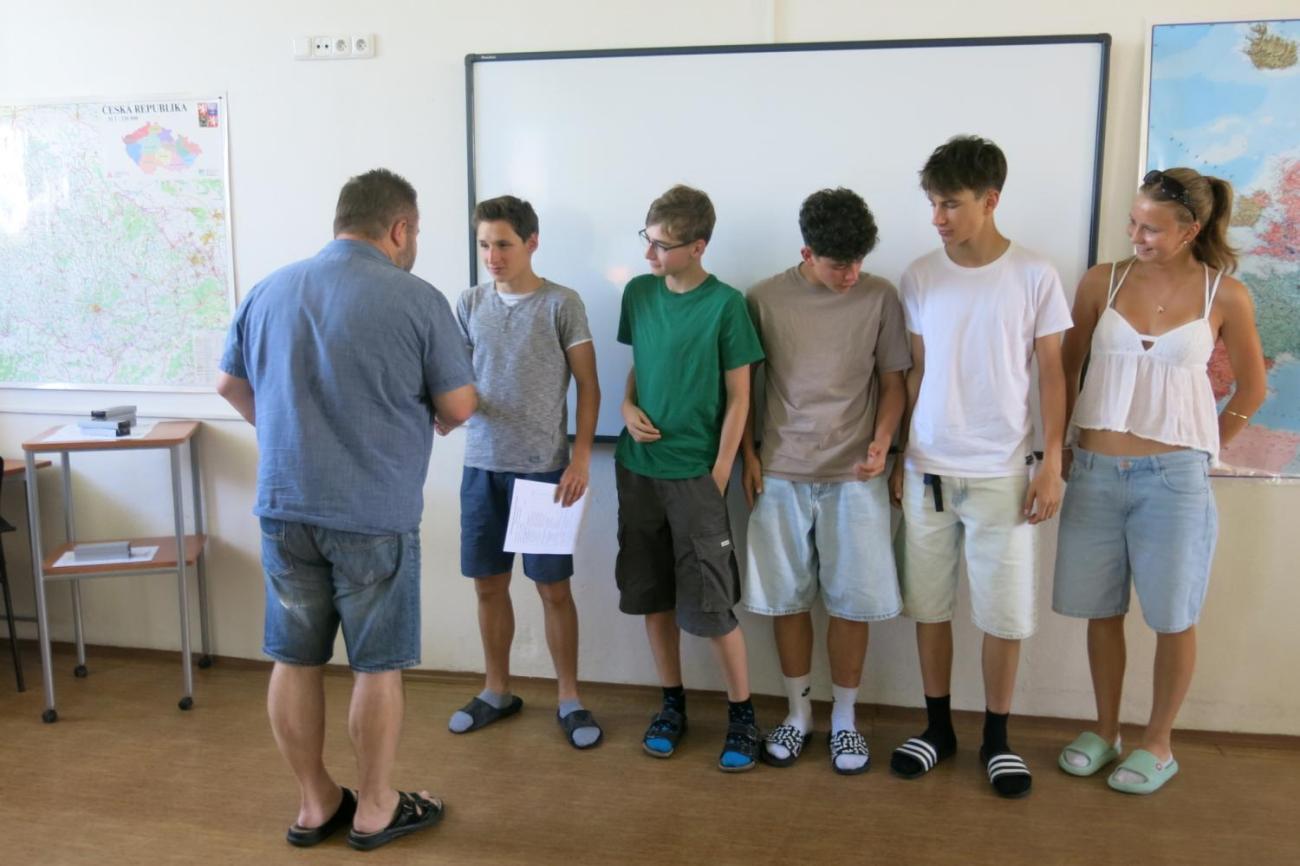 Deváťáci představili své seminární práce
