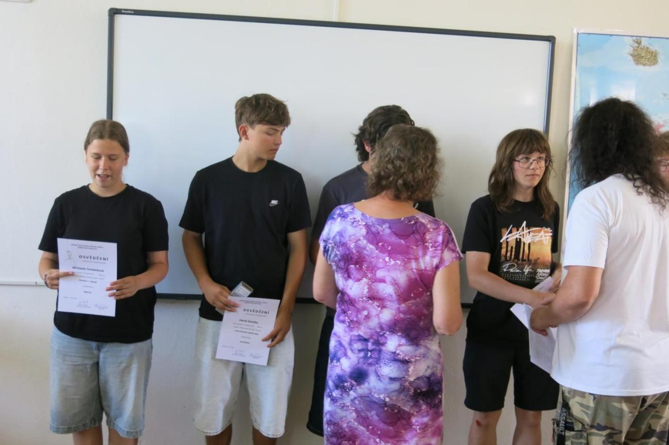 Deváťáci představili své seminární práce