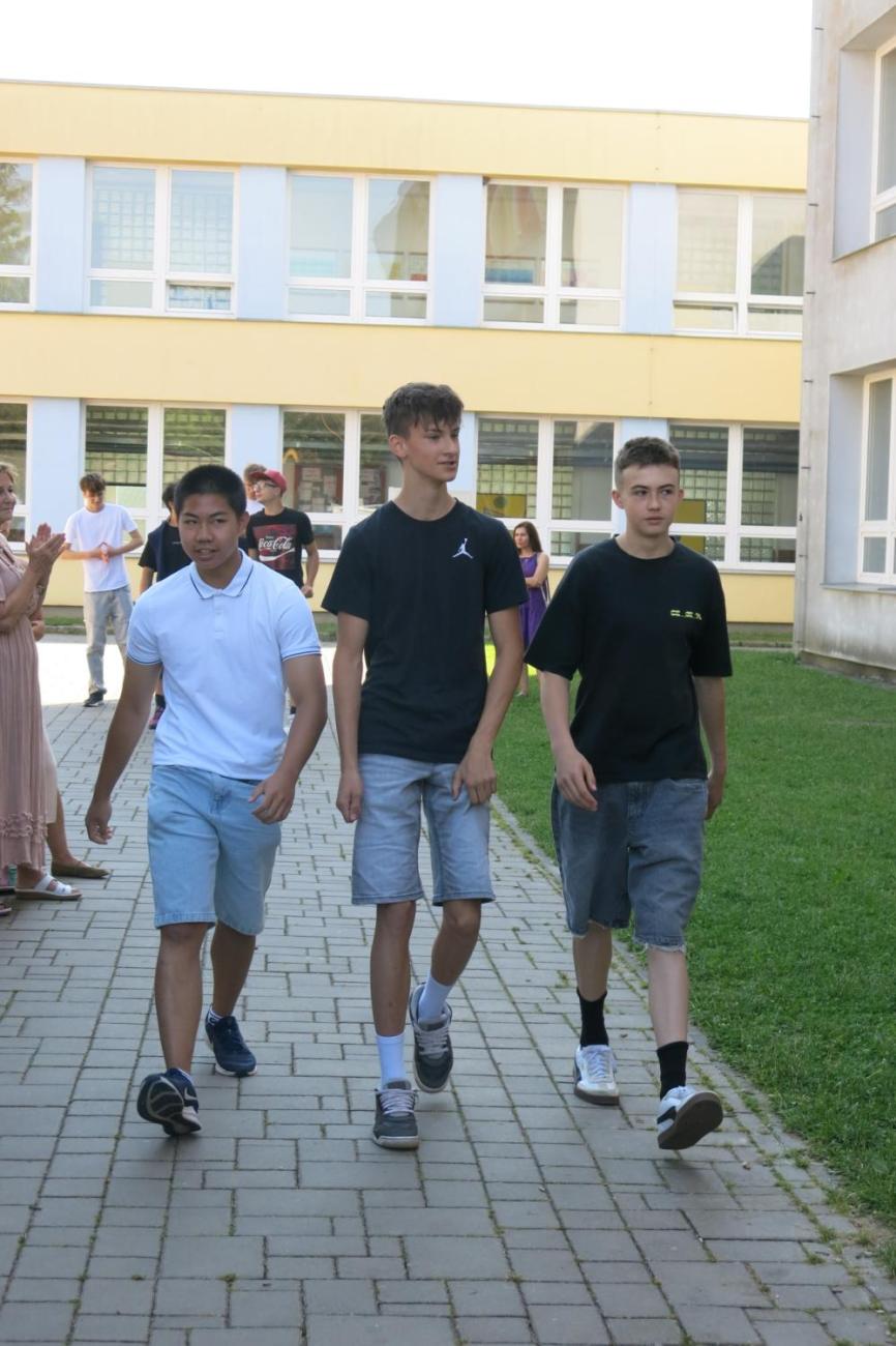 Rozloučení se školním rokem a s našimi deváťáky