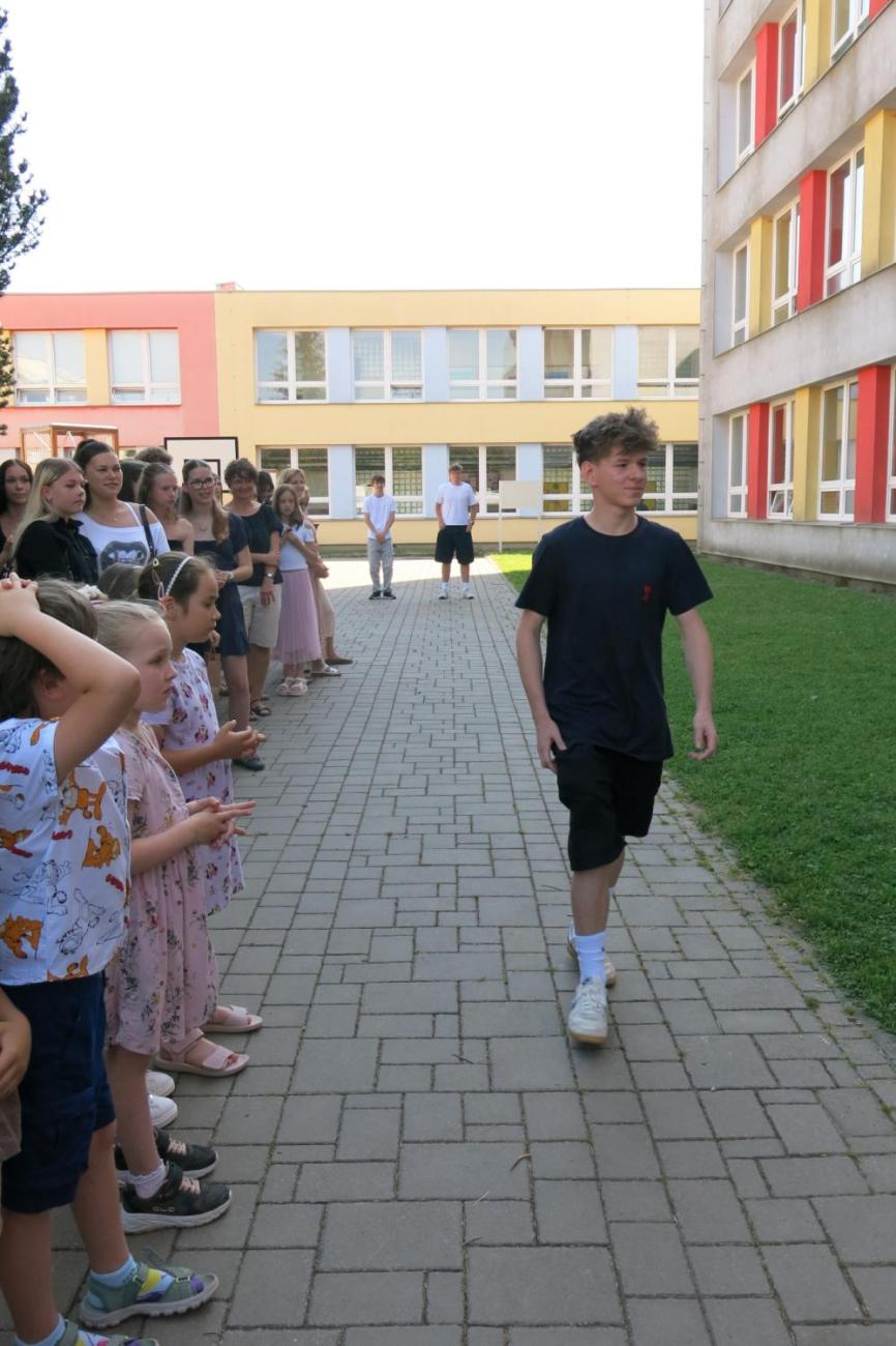 Rozloučení se školním rokem a s našimi deváťáky
