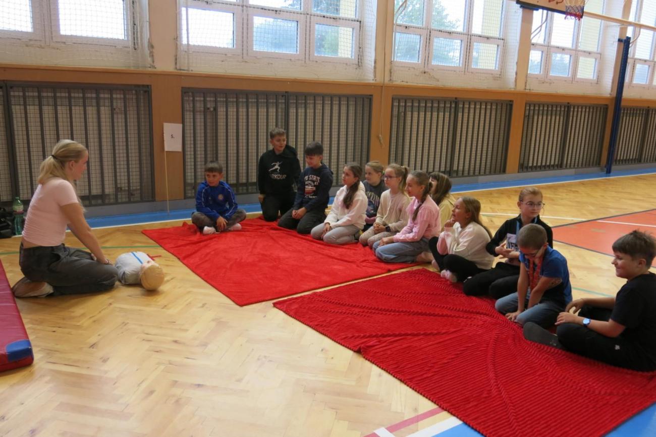 Čtvrťáci se učili, jak předcházet úrazům