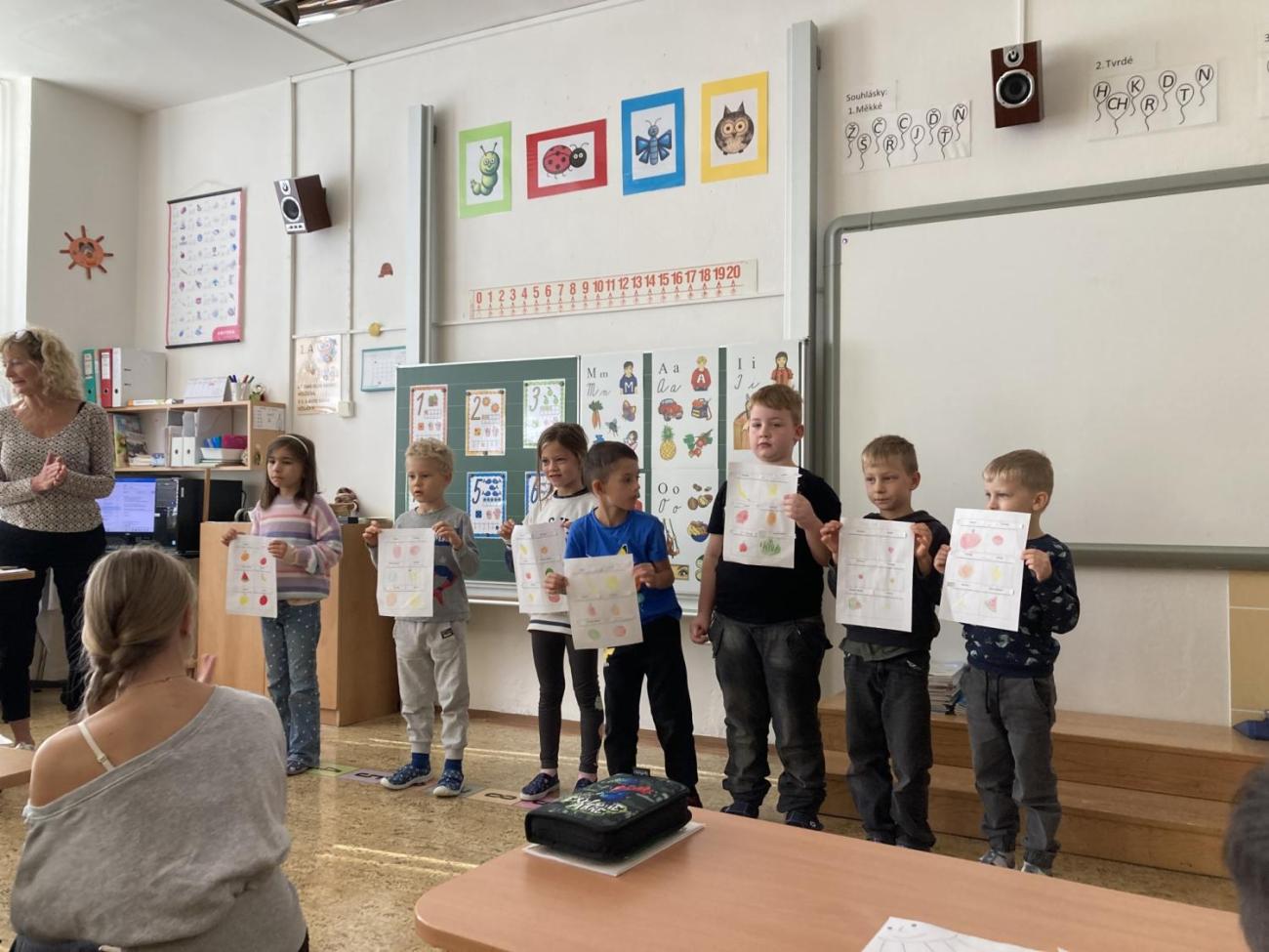 Společný den 1.A  a  9.A
