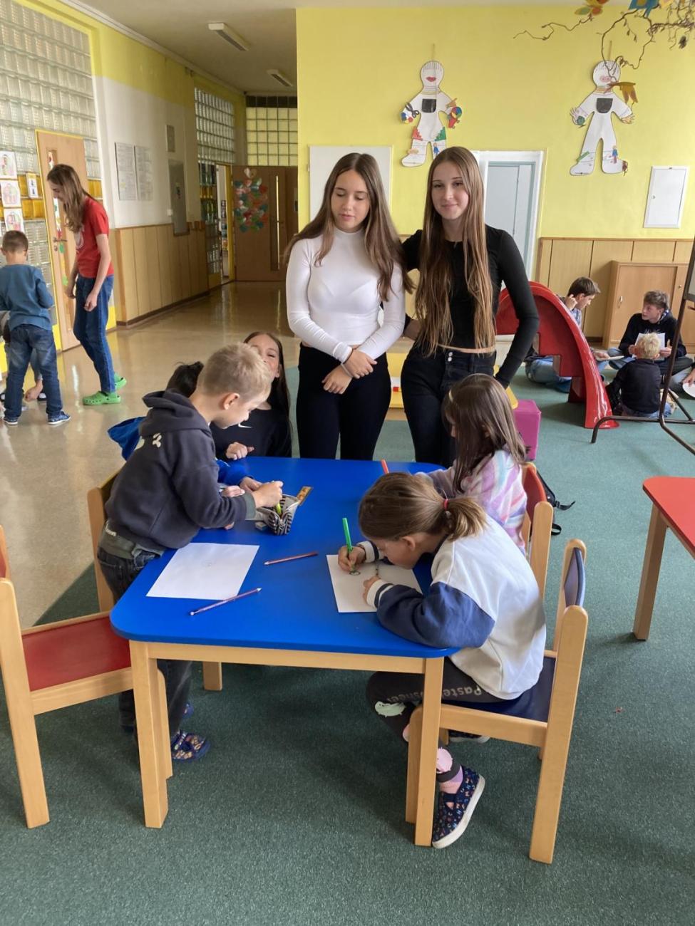 Společný den 1.A  a  9.A