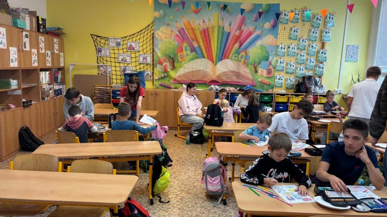 Evropský den jazyků: Jídlo spojuje  1.B a 9.B