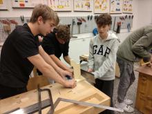 Práce  s dřevem, 9. ročník