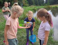 Modré žáby pod Šacberkem  2.C