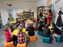 Program v knihovně  3.B