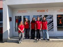 Zástupci organizačního týmu na ZŠ Demlova 