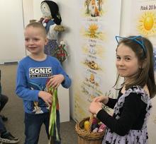 Velikonční program v muzeu  1.A